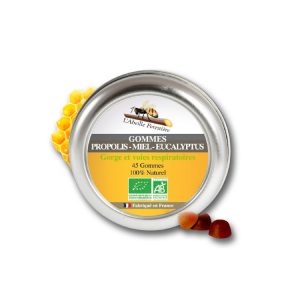 Gommes de Propolis/miel/eucalyptus